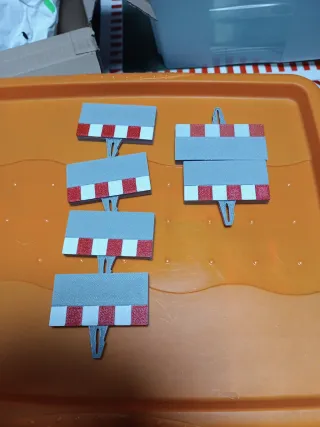 Pianos Scalextric punta flecha