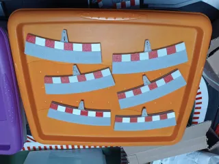 Pianos Scalextric punta flecha