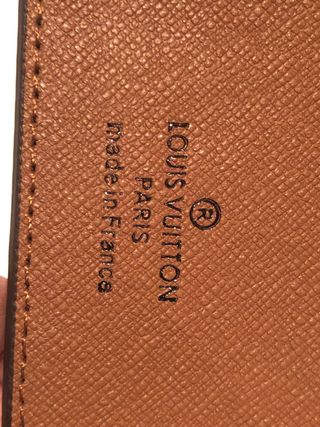 Cartera Louis Vuitton Marrón Monogram