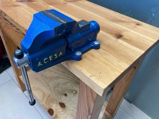 Banco de carpintero de madera