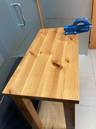 Banco de carpintero de madera