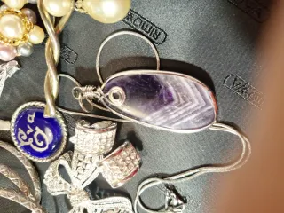 Lote 27 piezas bisutería fina