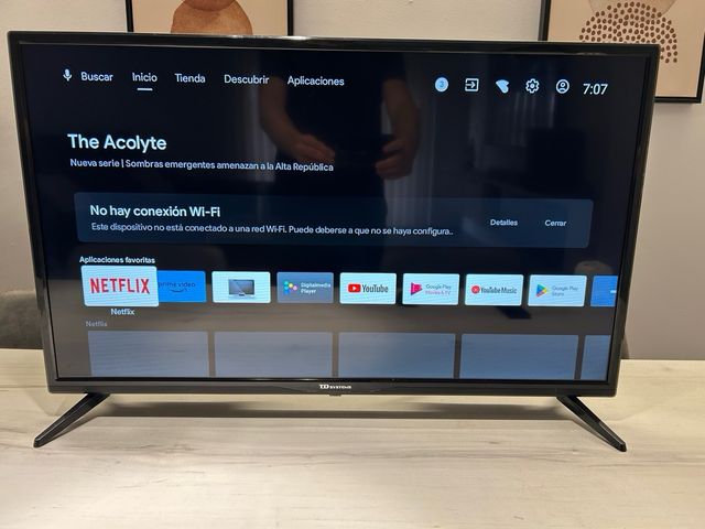 TD SYSTEMS Smart TV Negra ( 32”)