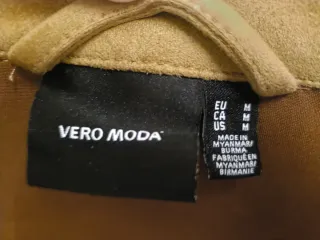 Chaqueta Biker Ante Camel