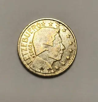 Moneda Luxemburgo 2002 10cent/€