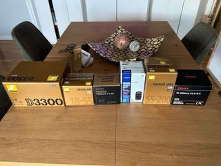 Nikon D3300 Kit Aventura + 6 Objetivos