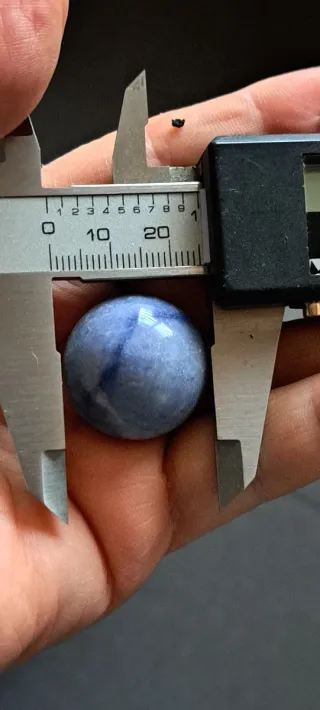 7 sfere di cristallo miste