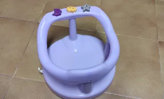 Asiento bañera bebé con ventosas