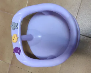 Asiento bañera bebé con ventosas