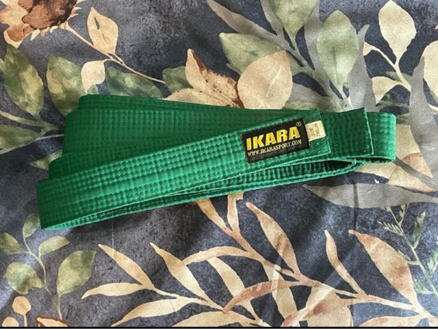 Cinturón verde Taekwondo IKARA