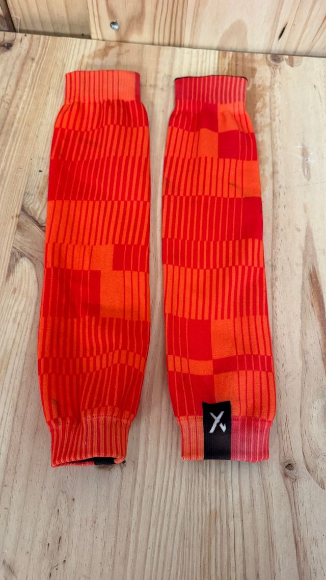 Manguitos Sox Running Ciclismo Naranja Rojo