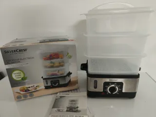 SilverCrest Cocedor Eléctrico al Vapor