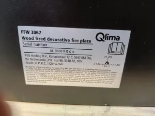 Chimenea decorativa Qlima FFW 3067