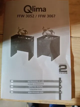 Chimenea decorativa Qlima FFW 3067