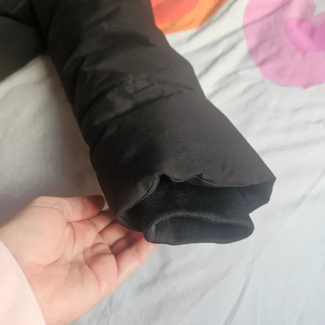 Abrigo largo niño marca Supply negro