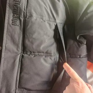 Abrigo largo niño marca Supply negro