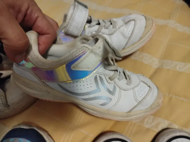 Lote Zapatos Niños Skechers Converse