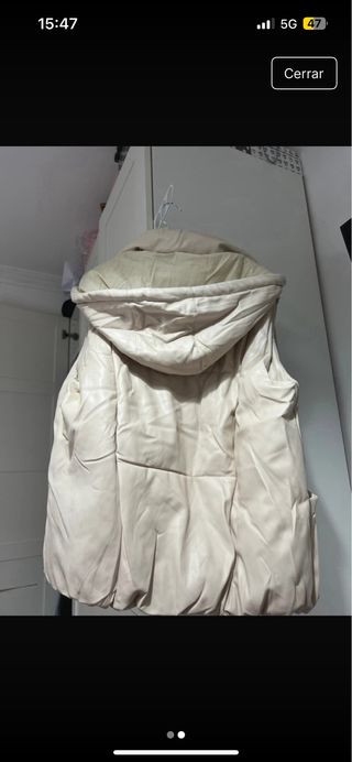 Chaleco Pull&Bear Beige