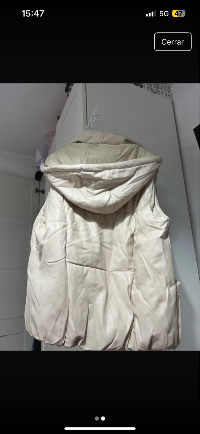 Chaleco Pull&Bear Beige