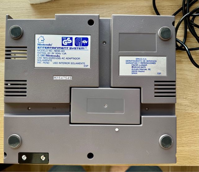 Consola Nintendo NES Beige/Gris
