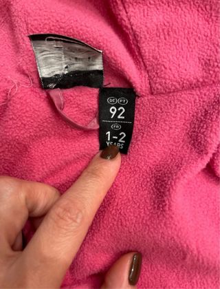 Giubbotto bambina rosa con cappuccio