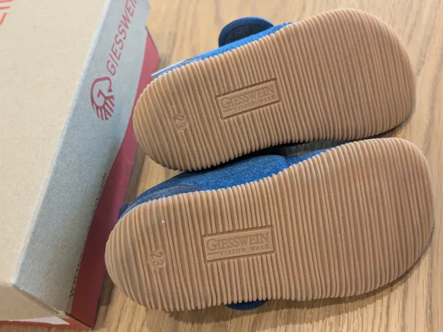 Zapatos Giesswein bebé Talla 23