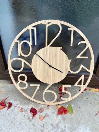Reloj de Madera Decorativo