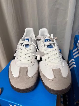 Adidas Samba Talla 37 Blancas Negras
