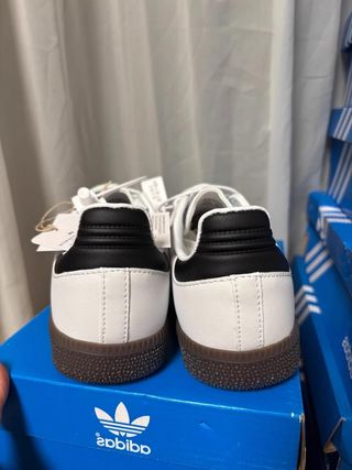 Adidas Samba Talla 37 Blancas Negras