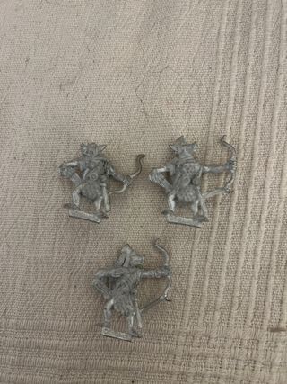 Oldhammer Orcos Arqueros Miniaturas