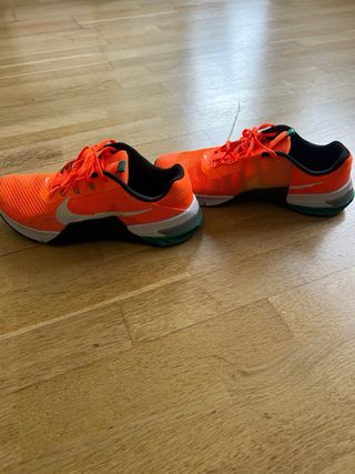 Nike Metcon CrossFit Gym Naranja Blanco