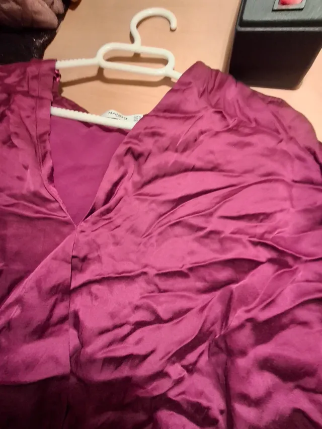 Vestido Mango Morado