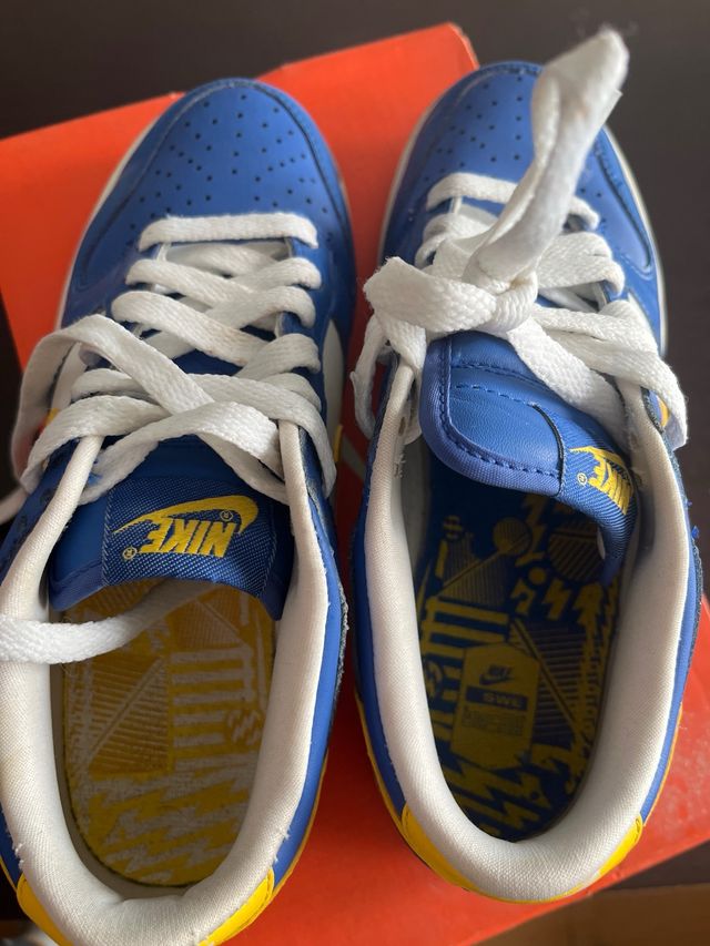 Nike Dunk Low Azul y Amarillo
