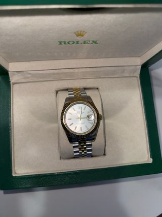Rolex Datejust Oro y Plata