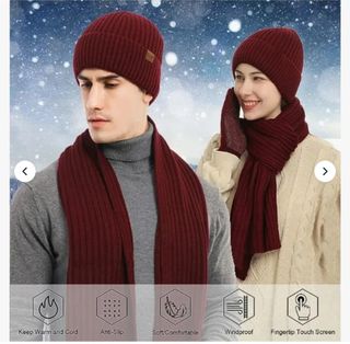 Conjunto 3 piezas punto unisex