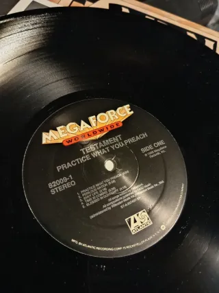 Vinilo Testament Practice What You Preach