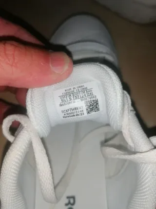 Zapatillas Reebok Unisex Blancas y Negras