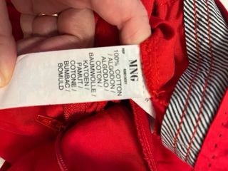 Pantaloni Rossi 100% Cotone