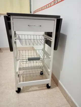 Carrello Ausiliare Cucina con Cestini