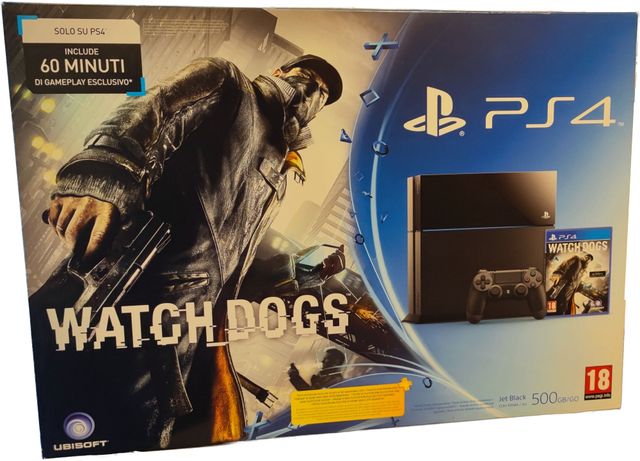 PS4 (PlayStation 4) Watch Dogs Bundle + giochi