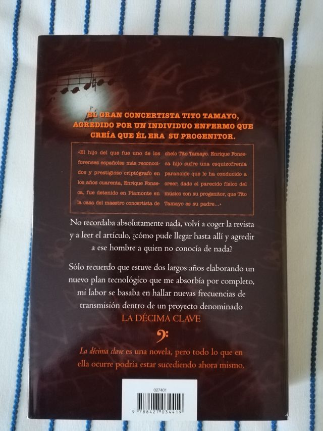 Libro La Decima Clave. Tapa Dura