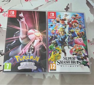 Nintendo Switch Pokémon Perla y Smash Bros.