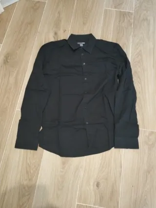 Camisa H&M Negra Talla M