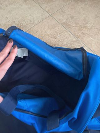 Borsone palestra blu