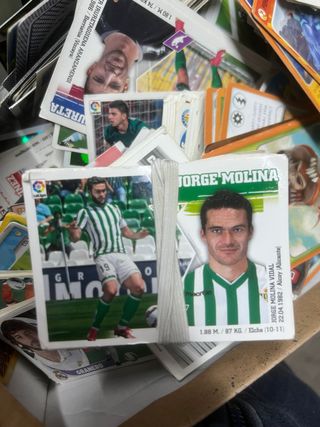 Cromos antiguos de LaLiga