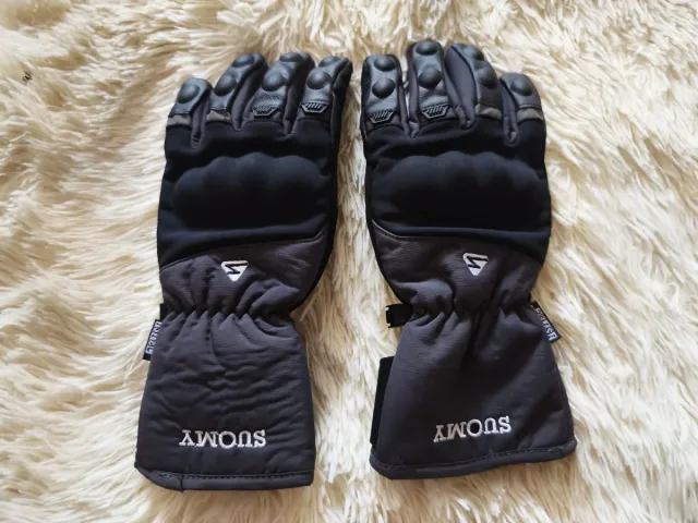 Guantes Moto Suomy Negros talla L