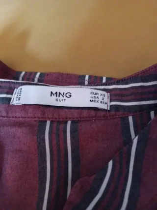 Camisa Mango rayas mujer Talla XS