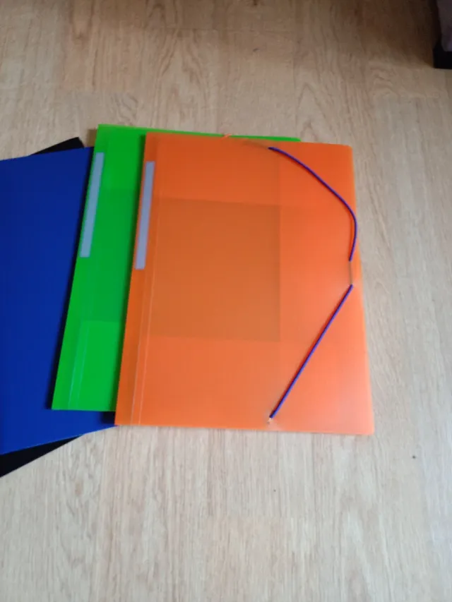 Pack 4 Carpetas Folio Colores Nuevas