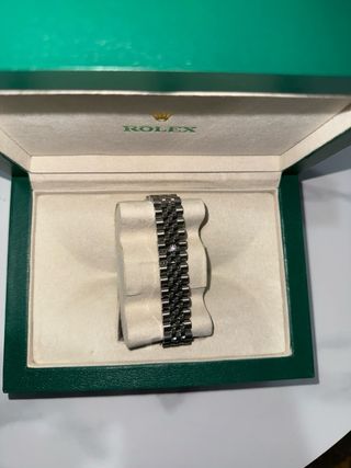 Rolex Datejust Plata y Blanco