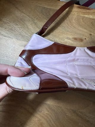 Bolso Prada Vintage Rosa y burdeos